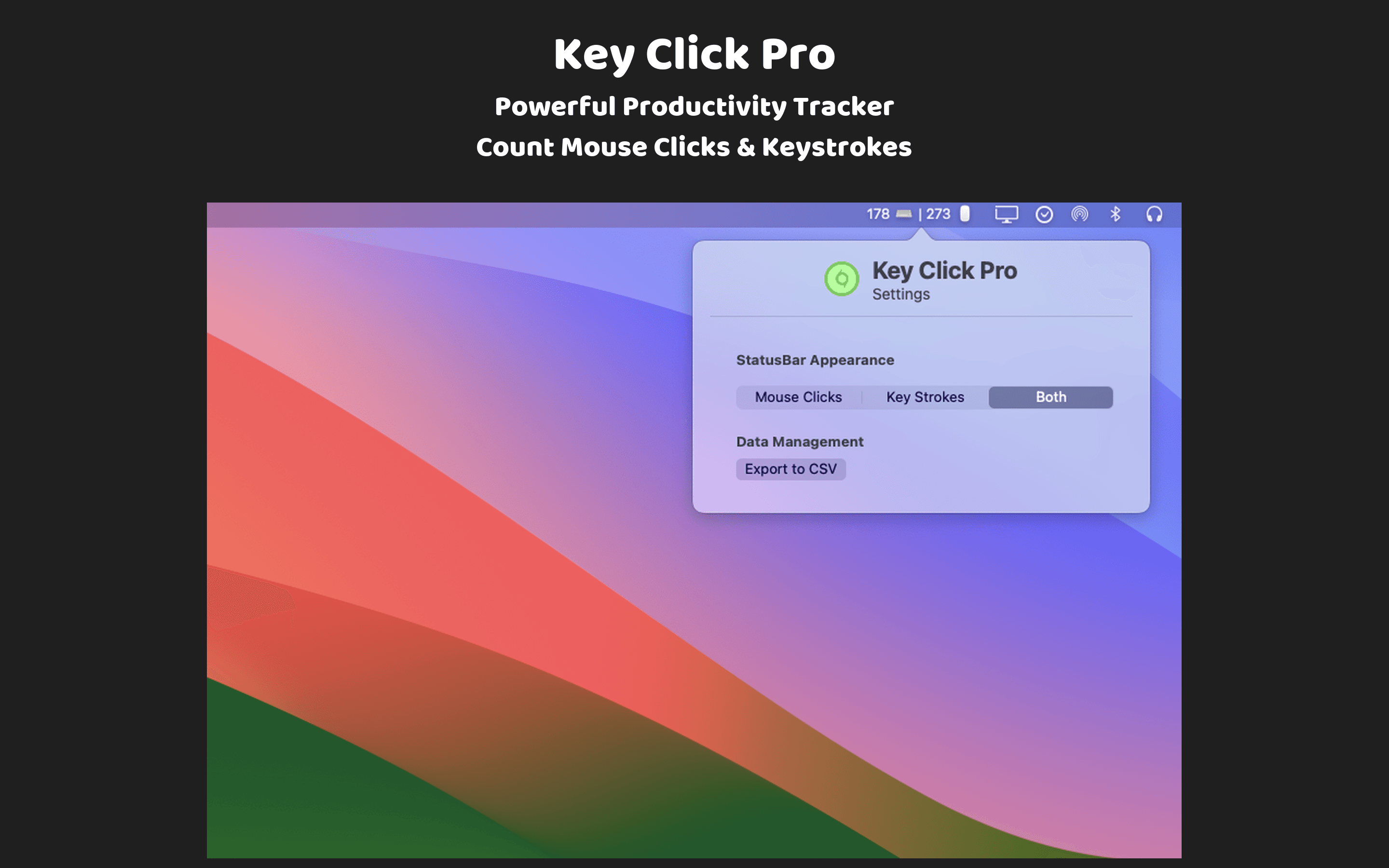 Key Click Pro for macOS by Eric David Smith