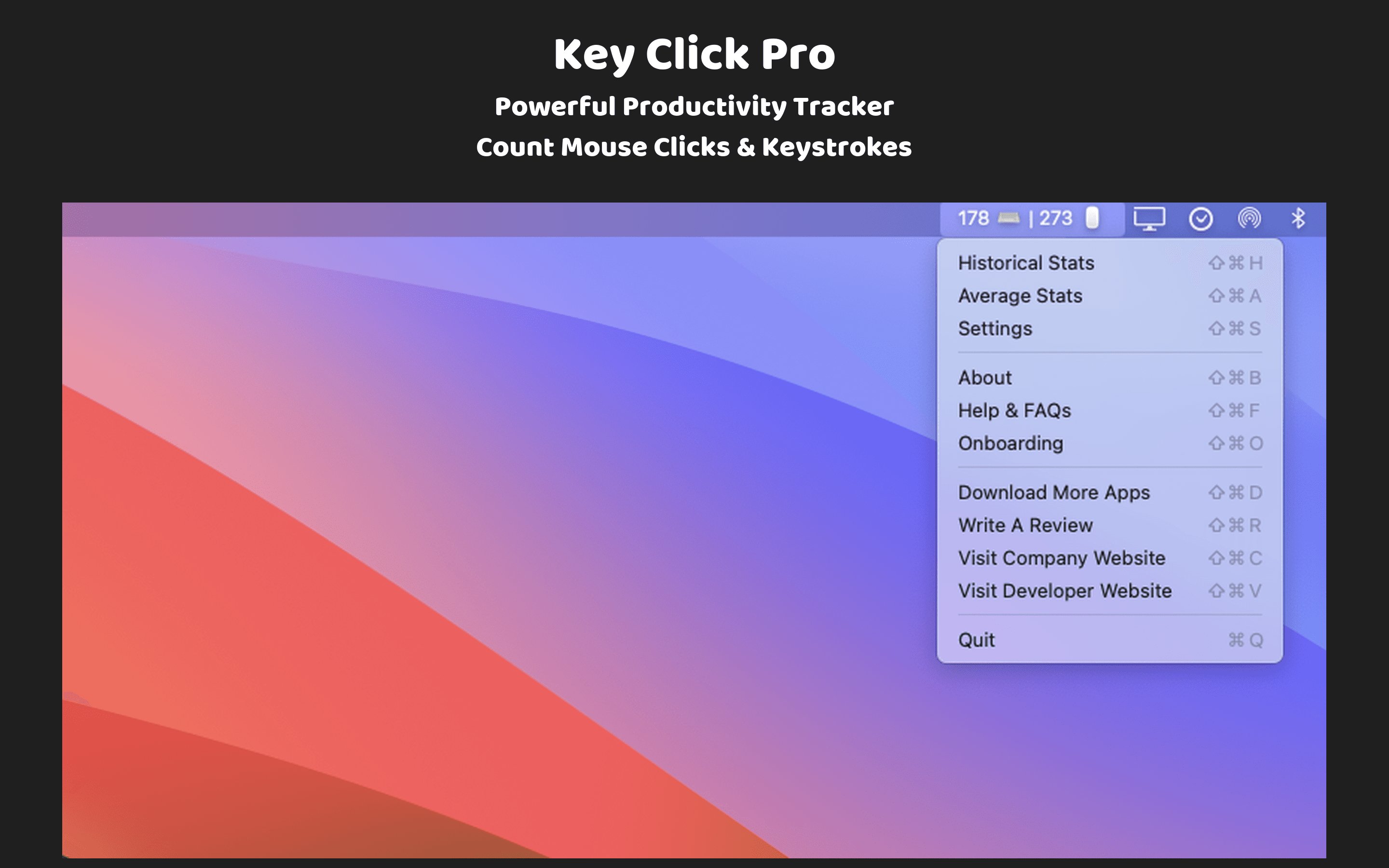 Key Click Pro for macOS by Eric David Smith