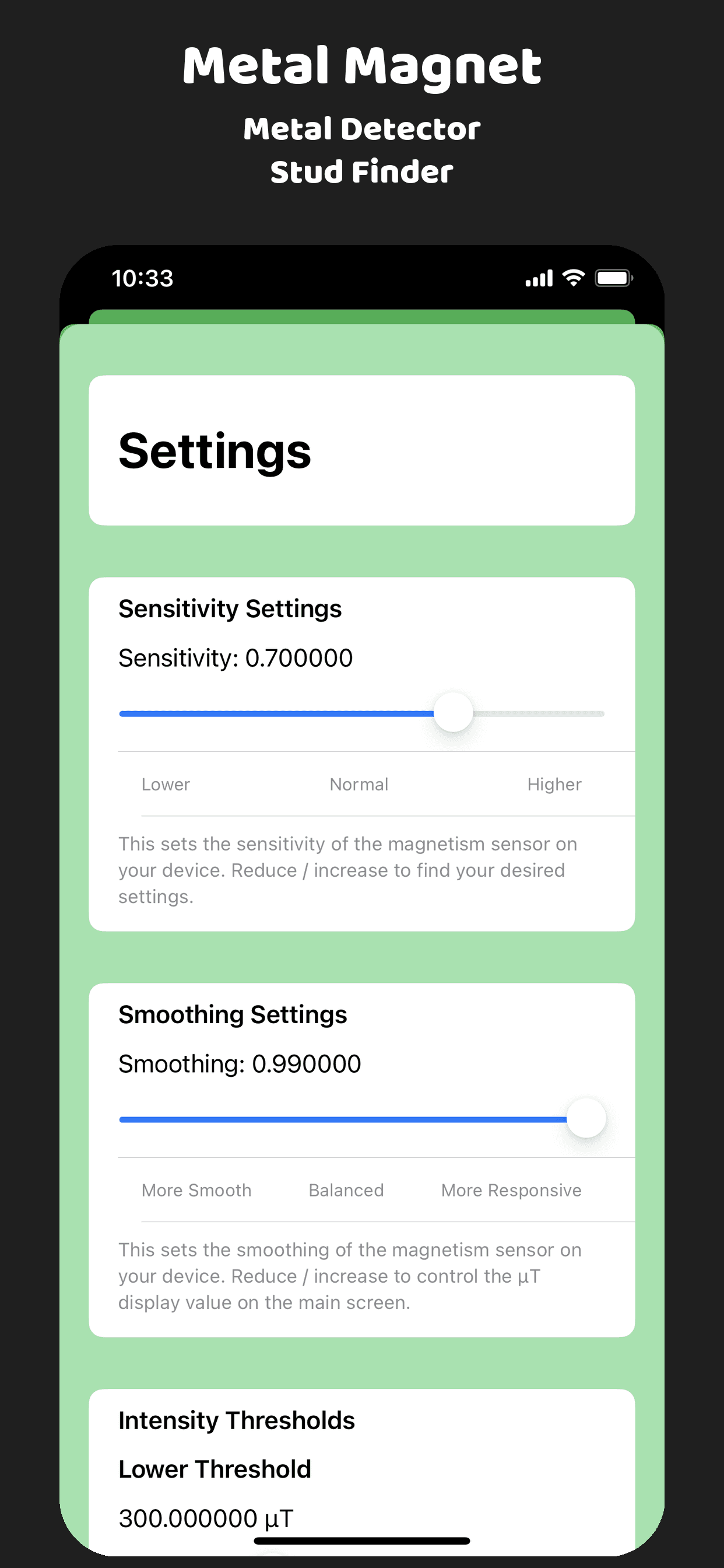 Metal Magnet for iOS by Eric David Smith